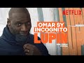 Quand omar sy colle les affiches de lupin incognito  netflix france