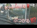 ド下手なヘボ大型トレーラー乗り左折で挫折します♪鋭角な交差点からの停止線オーバースペシャルコンボ♪