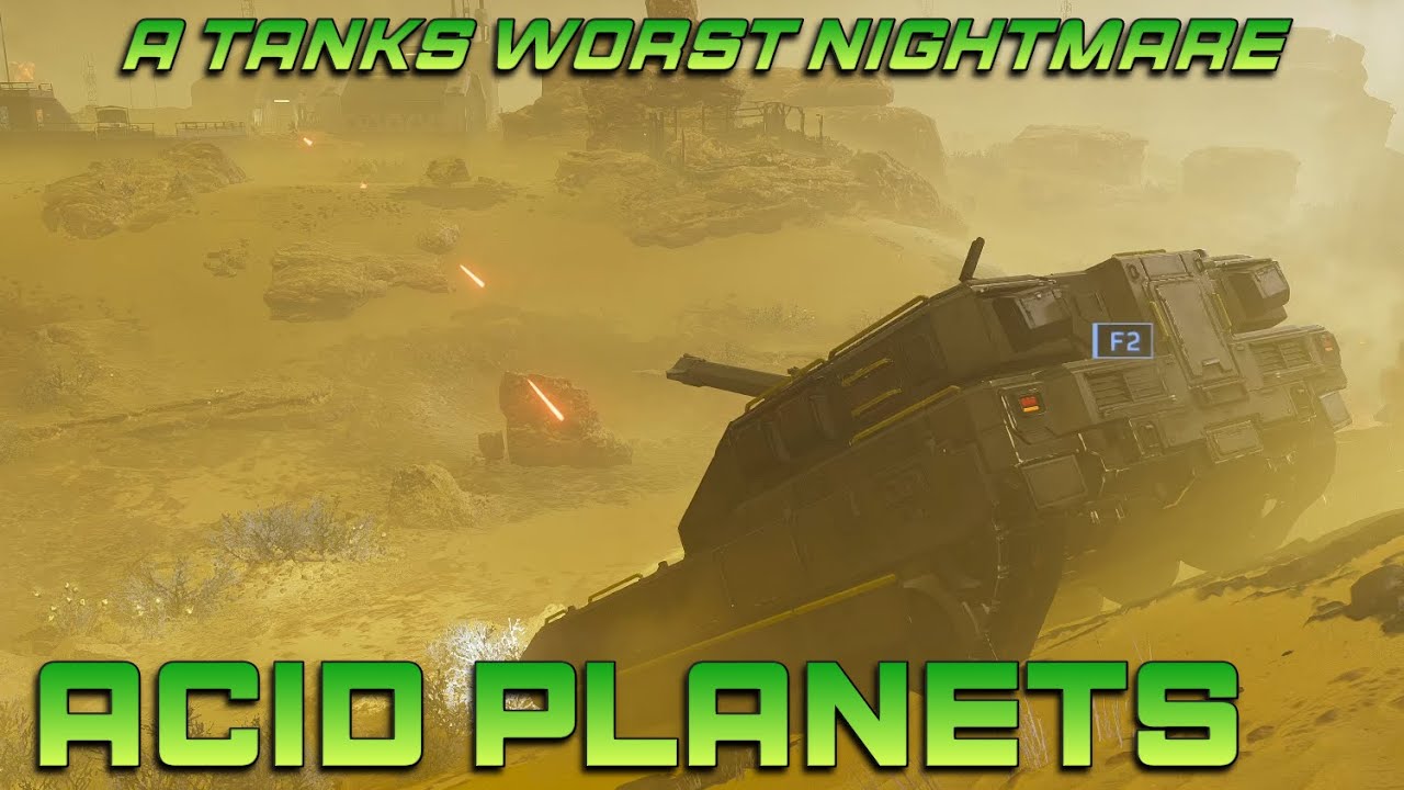 Acid Planets Make Your BASTION TANK MELT! | Helldivers 2 - YouTube