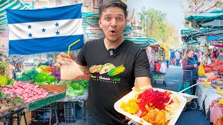 Probando Comida Callejera En Honduras
