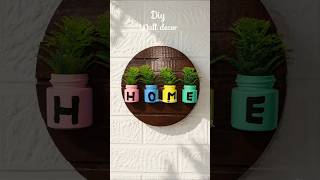Wall decor ideas|😱 Khali Acrylic Paint Bottles Se Banaya Stunning Home Decor #shorts #shortsfeed