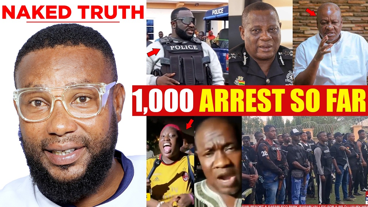 😢Tamale Residents Protest Removal of IGP Special Force/Black Maria. Begs Mahama crimes will return😭