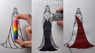 The Best Fashion Designs ✨🤩 || Satisfying Art from ARTISTOMG 🌟