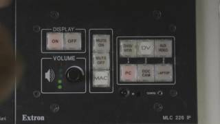 Teaching Station - Extron Button Switcher