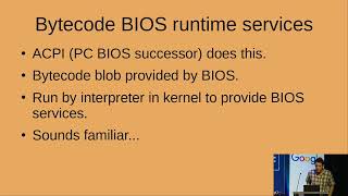 What does the ideal open source runtime BIOS interface look like? - Nicholas Piggin (EO2024)