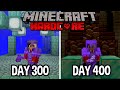 I Survived 400 Days In Hardcore Minecraft...