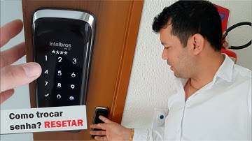 Trocar senha Fechadura da Intelbras, Reset FR 101, FR 201, FR 10, FD 2000 e outras