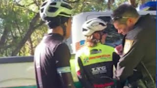 18-year-old bicyclist jailed, family says arrest is 'concerning'