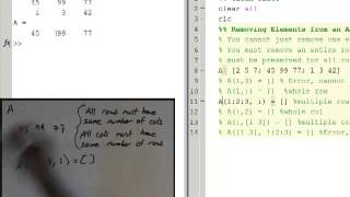 L10 V05 Arrays  Removing Elements
