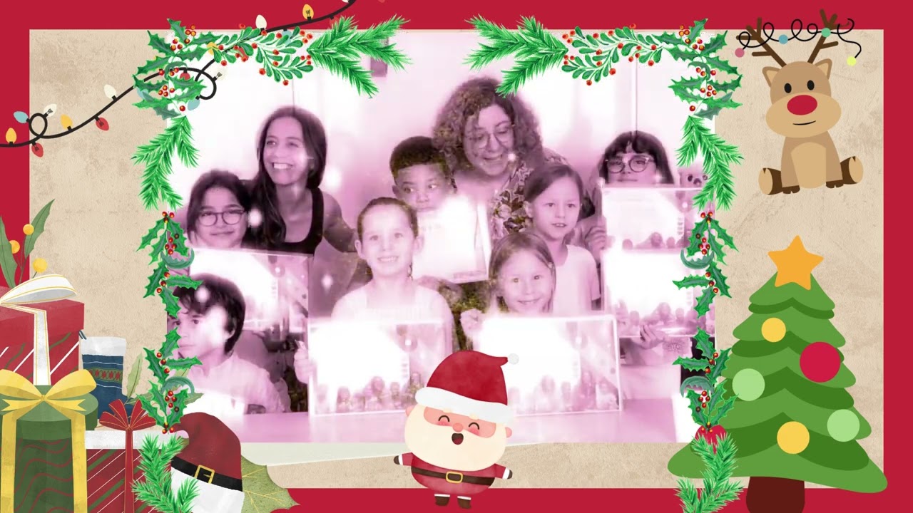 Video de felicitación de Navidad. ¡Feliz Navidad 2025! y, ¡feliz año 2026!