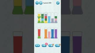 water sort puzzle game level 696 numpuz android iOS games