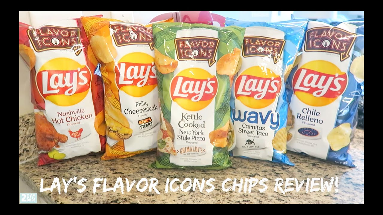 Lay's Flavor Icon Chips Review!