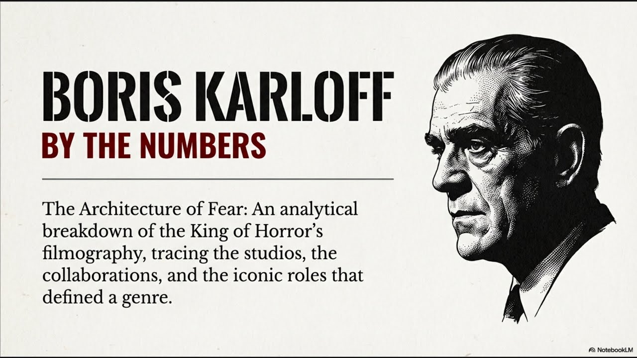 Boris Karloff By the Numbers His Horror Movie Numbers Universal Monsters