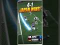 JAPAN DESTROYS GERMANY 4-1!