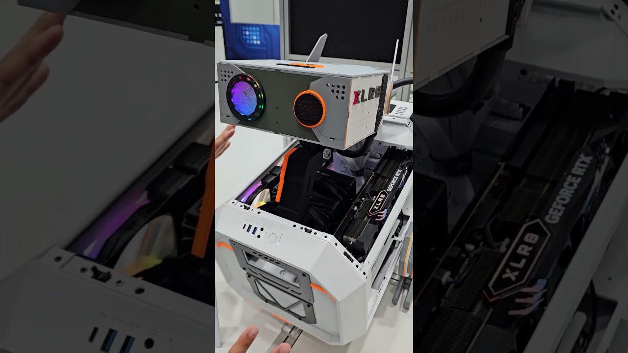 โหดกว่าดาร์กเวเดอร์ก็เคสตัวนี้แหละครับ !! #computex2024 #extremeit #PNY