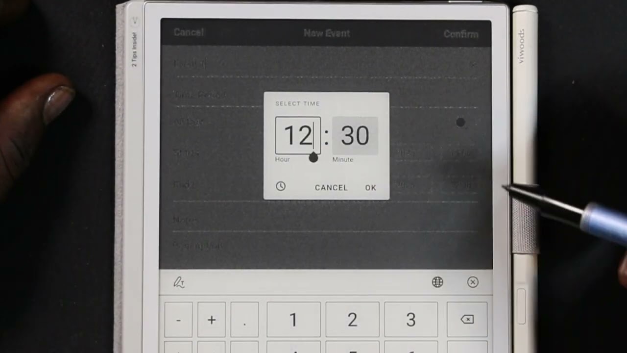 Viwoods AI Paper Mini:Plan like a Pro Scheduling with the Daily app