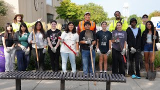 Students and Volunteers Transform Campus With a Massive Tree Planting Project