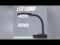 #how to repair LED Magnifying table lamp/repair Baku LED reading lamp repair tamil ,table lamp /