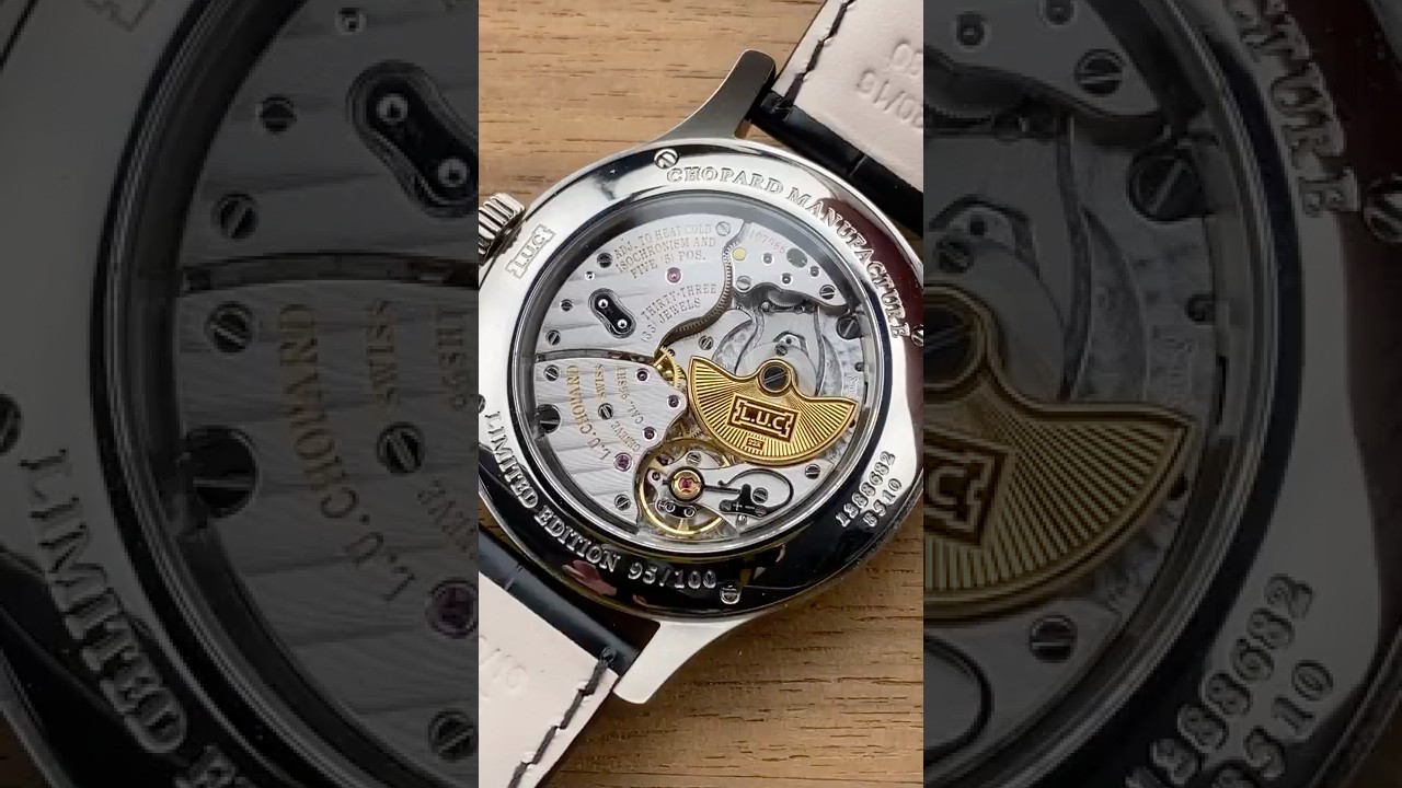 Обзор часов Chopard L.U.C. Tech Strike One (часы с боем) (168510-3001) за 1 минуту