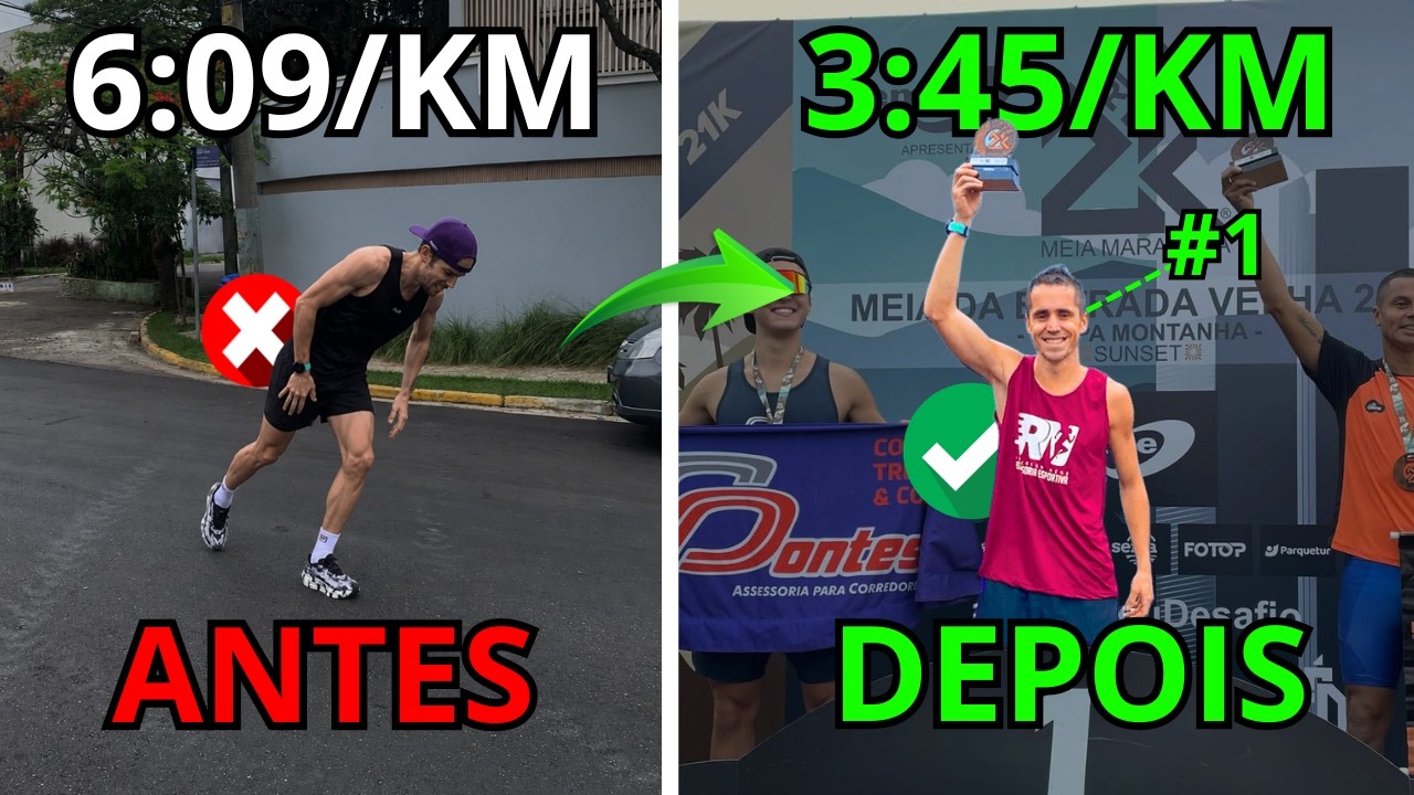 Saia do PACE 6:00 para o 4:00 com essa TÉCNICA dos Elites!🏃‍♂️🔥 (Treinamento Passo a Passo)