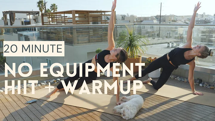 20 MINUTE FULL BODY HIIT - With Modifications, War...