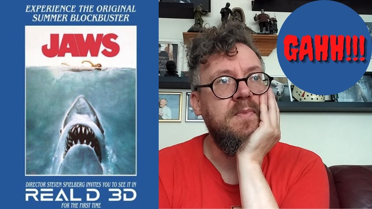 Jaws (1975) in 3D reaction / review
