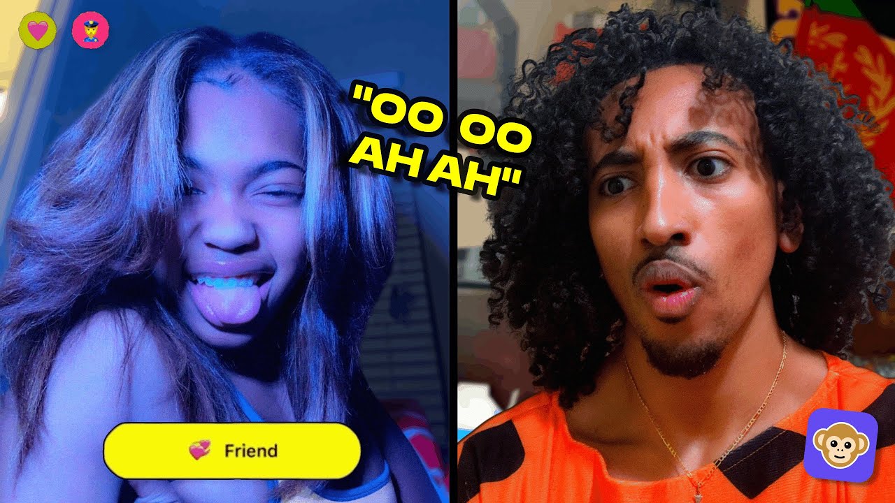 PULLING BADDIES AS A CAVEMAN! (MONKEY APP)