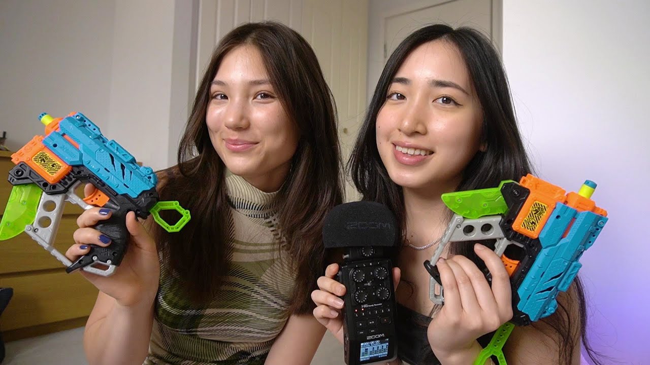 ASMR with my lab partner (her FIRST attempt)✨