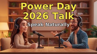Improve English Listening & Speaking: POWER Day 2026 Conversation Podcast