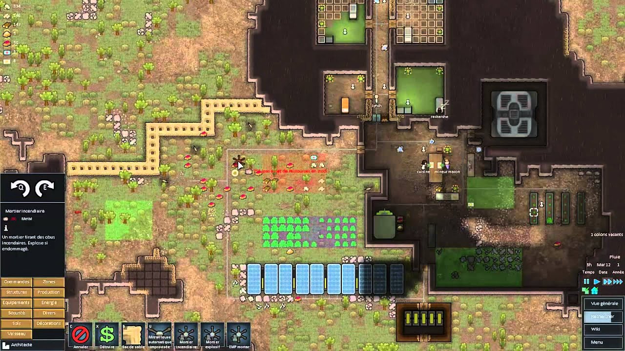 rimworld episode 8 tuto fr - YouTube