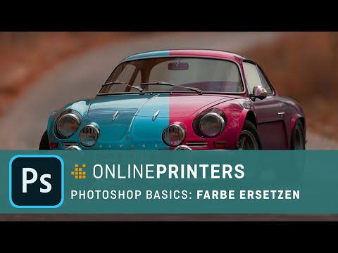 Farbe ersetzen - Photoshop Basics