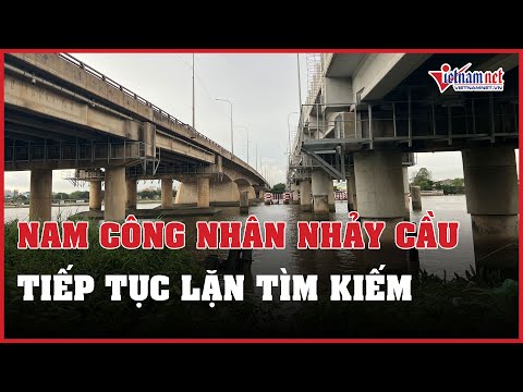 Video TP.HCM: Cảnh sát lặn tìm nam công nhân nghi nhảy cầu... - youtube