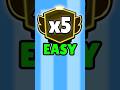 5 EASY Brawlers To Prestige in Brawl Stars! #shorts #brawlstars