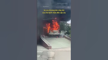 Đến viện cấp cứu rồi mà ông hoả còn theo #tintuc #tinnong #giaothong #xecuuthuong #xecapcuu