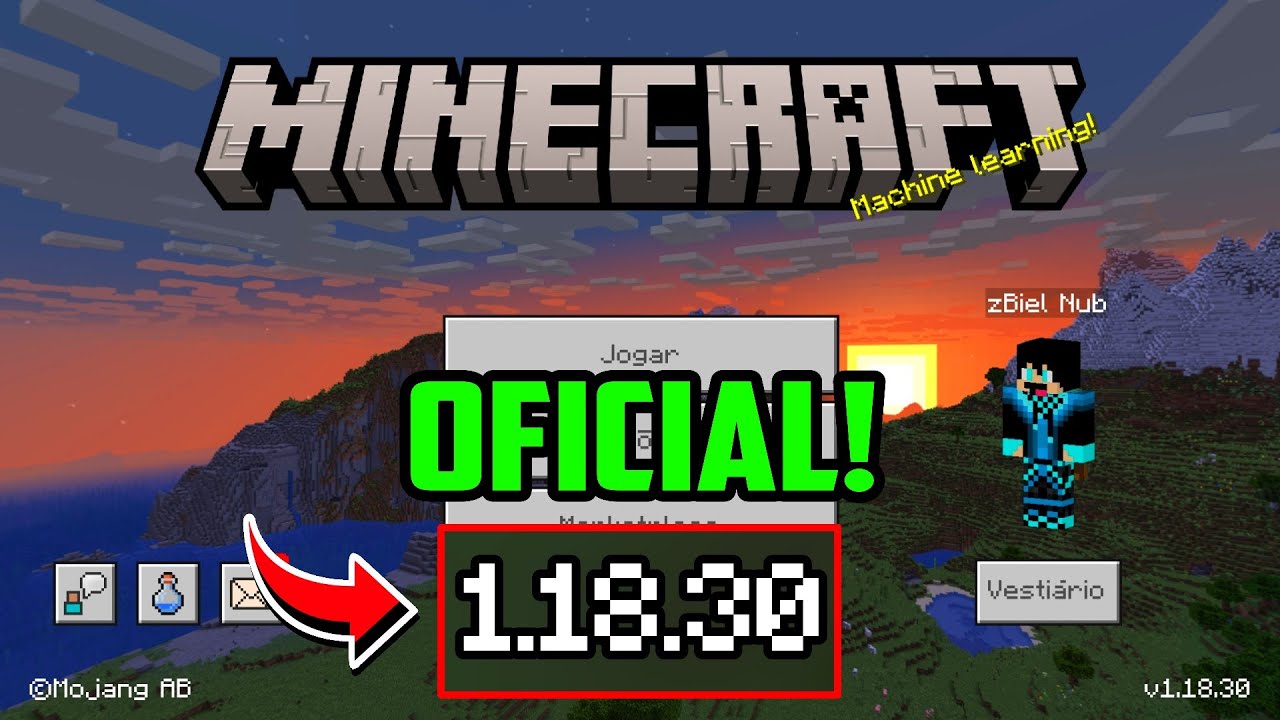 COMO DEIXAR O MINECRAFT PE 1.18.30, 1.18.31 E 1.18.32 IGUAL AO DE