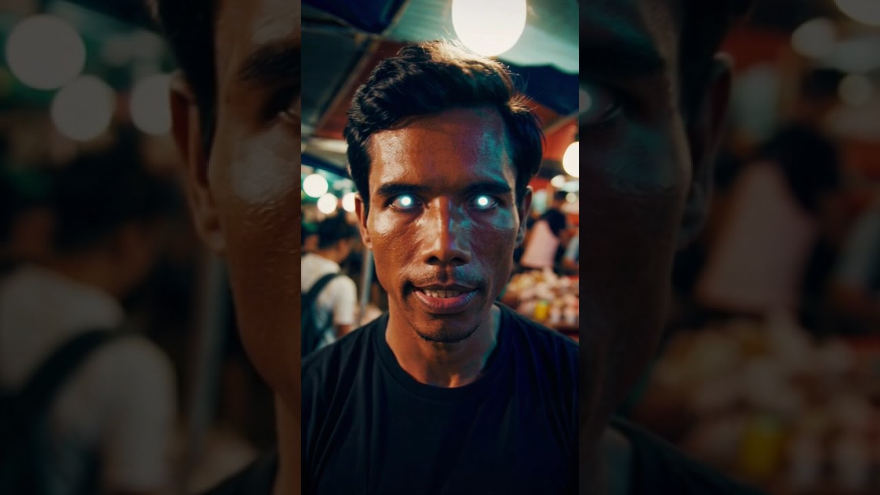 Glowing Eyes Vendor | Urban Glitch in Divisoria 