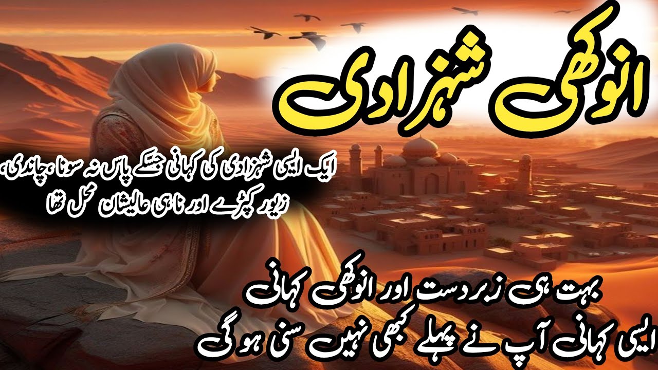 Anokhi Shezadi || The story of the unique princess | Islamic story || Moral story in Urdu