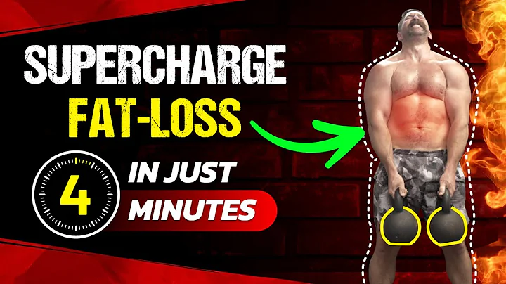 Burn Fat WITHOUT Cardio [4 Minute Metabolism Spiking Kettlebell Routine] | Coach MANdler