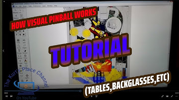 How Visual Pinball Works Tutorial Tables,Backglasses,Etc
