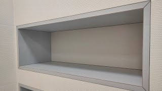 видео: Ниши  из плитки с обрамлением. картинка: Ниши  из плитки с обрамлением.