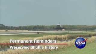 Markers Preserve History at Shuttle Runway