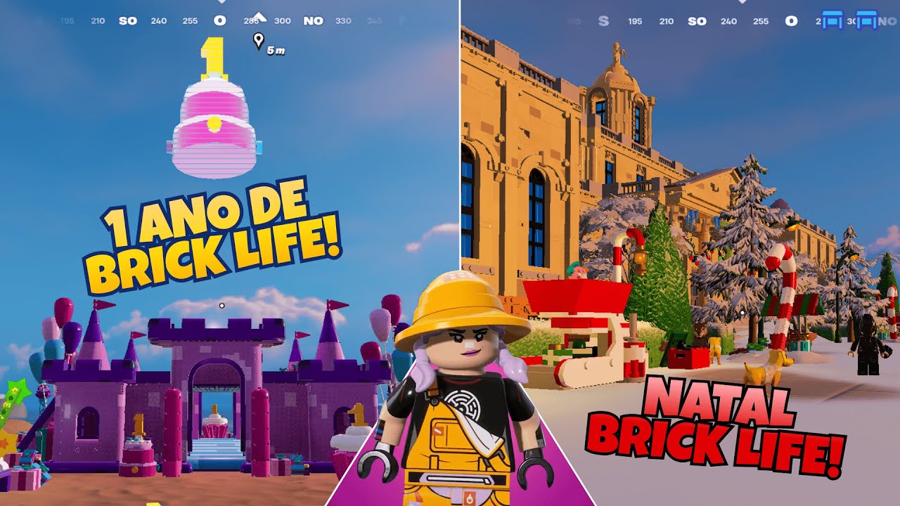 1 ANO DE BRICK LIFE E FESTIVAL INVERNAL!! Venha ver as novidades que ...