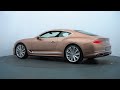 2023 bentley continental gt speed in rose gold