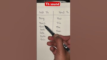 Hard and soft “th” sound #learnenglish #english #englishgrammar