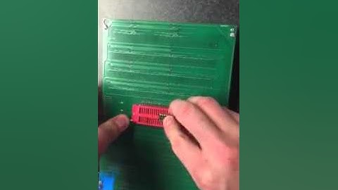 Wi-Pro ATtiny2313A Programming Test