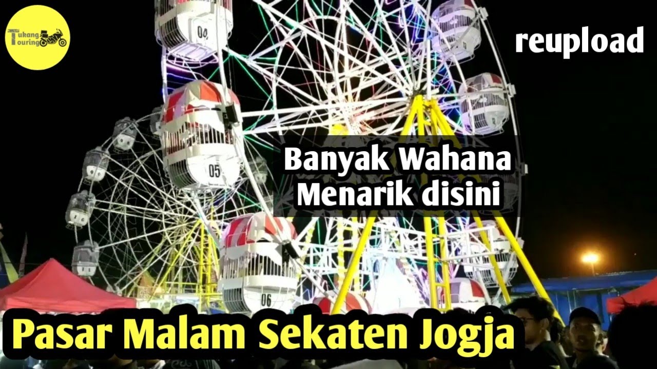 Pasar Malam Sekaten Yogyakarta | Alun-alun Utara Jogja