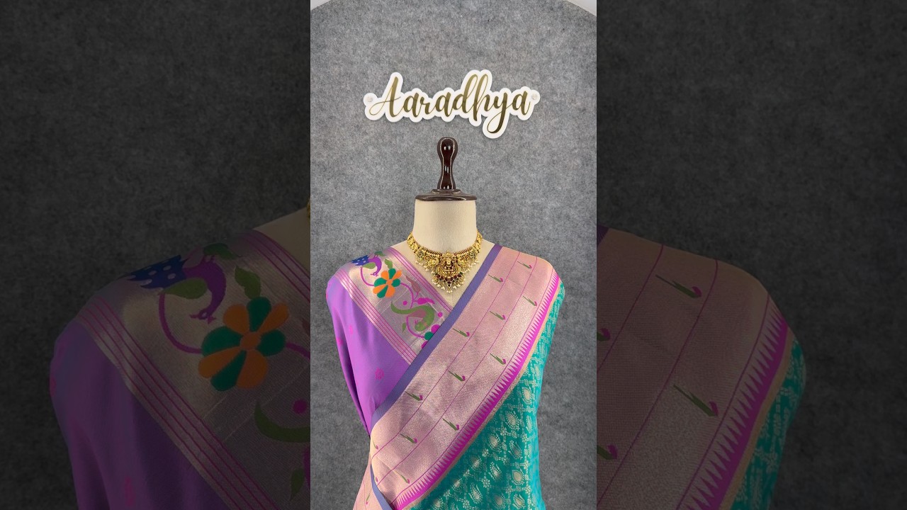 Rich Banarasi Soft Kanjivaram Paithani Saree