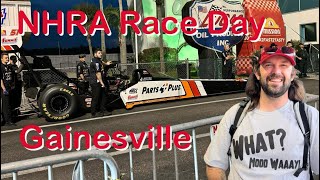 NHRA Race Day at Gainesville PRO coverage & behind the scenes w/ Clay Millican #race #racer #brother