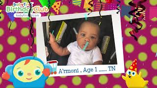 BabyFirst BDay - September BDay - 23 - Mia, Greyson, Jaxson, A’rmoni, Anneliese, Legend,