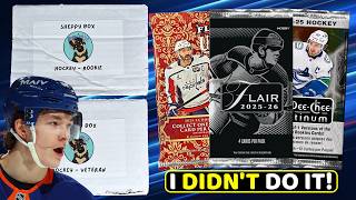 POTENTIALLY JUICED LINEUP from the Sheppy Hockey Card Subscription Box Lineup - May 2026